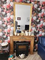 Kachel schouw en spiegel, Huis en Inrichting, Haarden, Ophalen, Zo goed als nieuw, Vrijstaande haard, Elektrische haard