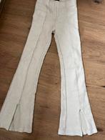 Shoeby flared beige rib 134 140, Ophalen of Verzenden, Zo goed als nieuw, Meisje, Broek