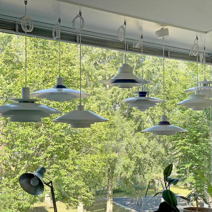 Scandinavisch vintage design LAMPEN Mid Century Poulsen MCM, Huis en Inrichting, Lampen | Hanglampen, Gebruikt, Minder dan 50 cm