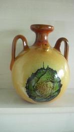 Antiek plateel-wandvaas, Antiek en Kunst, Antiek | Vazen, Ophalen of Verzenden