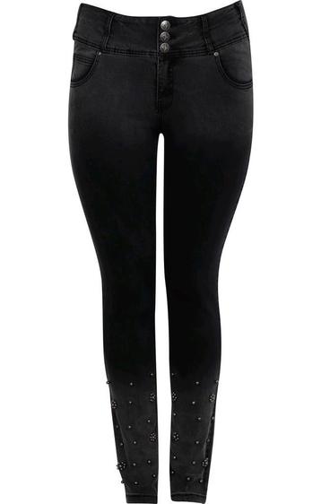 Zwarte stoere jeans Rome van Adia Maat 44 nu €44,95 beschikbaar voor biedingen