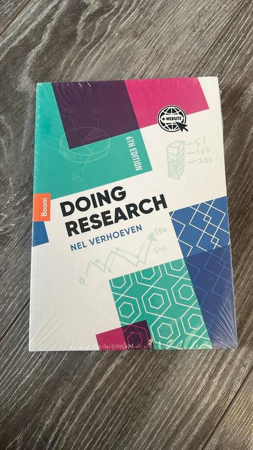 Nel Verhoeven - Doing research 6th edition, Boeken, Wetenschap, Nieuw, Sociale wetenschap, Ophalen of Verzenden