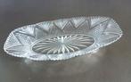 Kristallen schaaltje, ruit en waaier Wilhelmina slijpsel., Antiek en Kunst, Antiek | Glas en Kristal, Ophalen of Verzenden