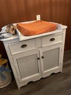 Vintage Commode, Ophalen, Gebruikt, 75 tot 100 cm, Opstaande rand