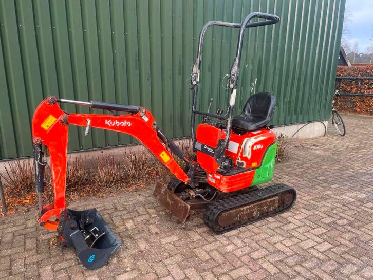 Kubota U 10-3 G (bj 2014), Zakelijke goederen, Machines en Bouw | Kranen en Graafmachines, Graafmachine