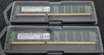 Micron 32GB 2x16GB PC3L-12800E DDR3-1600 ECC Unbuffered, Computers en Software, RAM geheugen, Ophalen, 32 GB, Server, DDR3
