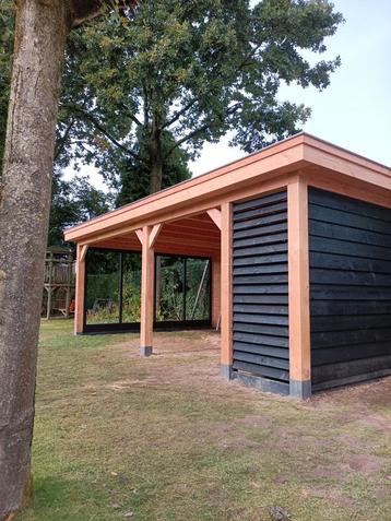 Compleet maatwerk douglas veranda/overkapping/schuur beschikbaar voor biedingen