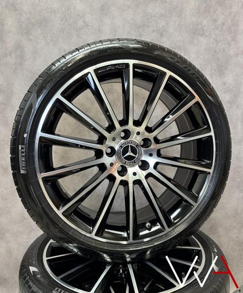 19” Mercedes-Benz C43 en C450 C-Klasse AMG velgen OEM W205, Auto-onderdelen, Banden en Velgen, Banden en Velgen, Zomerbanden, 19 inch