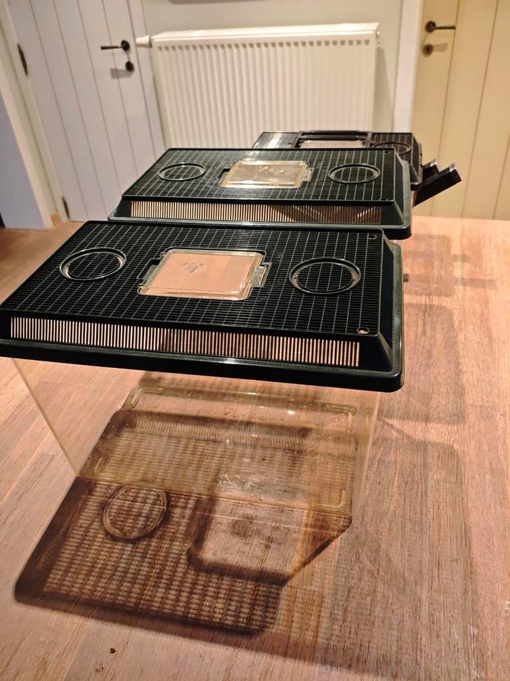 3x terrarium, Dieren en Toebehoren, Reptielen en Amfibieën | Toebehoren, Gebruikt, Terrarium of Paludarium, Ophalen of Verzenden