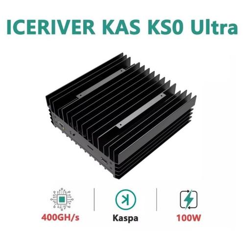 IceRiver KS0 ULTRA -  Kaspa, Sedra, Bugna miner - 400 GH/s, Computers en Software, Servers, Zo goed als nieuw, Ophalen of Verzenden
