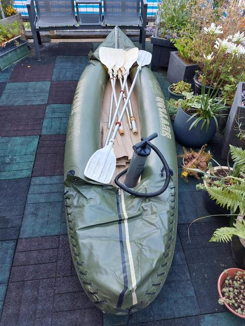 Kajak Sevylor Tahiti HF-K 79, Watersport en Boten, Kajaks, Zo goed als nieuw, 2-persoons, Opblaasbaar, Ophalen