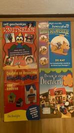 4 knutsel boeken met bouwplaten, Ophalen of Verzenden, Zo goed als nieuw, Knutselwerk