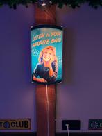 Unieke vintage mancave lichtbak reclame lamp café bar, Ophalen of Verzenden, Zo goed als nieuw, Lichtbak of (neon) lamp