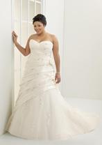 trouwjurk plus size trouwjurk maat 48 50 52 54 56 58 sale, Ophalen of Verzenden, Nieuw, Overige kleuren, Trouwjurk