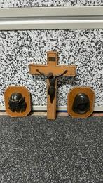 Slaapkamer religieus set boor boven bed jaren 60, Ophalen of Verzenden, Zo goed als nieuw