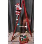 zeer mooi vintage item van Mr.christmas stepping Santa, Diversen, Kerst, Ophalen of Verzenden, Zo goed als nieuw