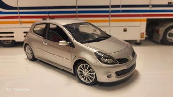 Solido Renault Clio RS Silver Metallic - 2006 beschikbaar voor biedingen