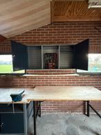 Complete Werkplaats – Werkbanken – Gereedschap – Bankschroef, Doe-het-zelf en Verbouw, Werkbanken, Ophalen of Verzenden, Zo goed als nieuw
