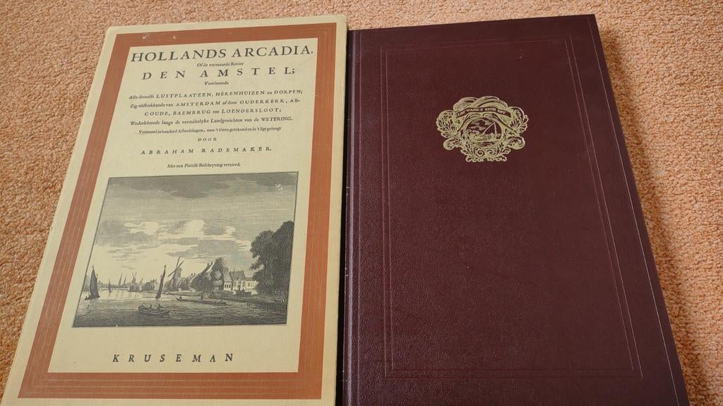 Boek; Hollands Arcadia den Amstel, Antiek en Kunst, Ophalen of Verzenden