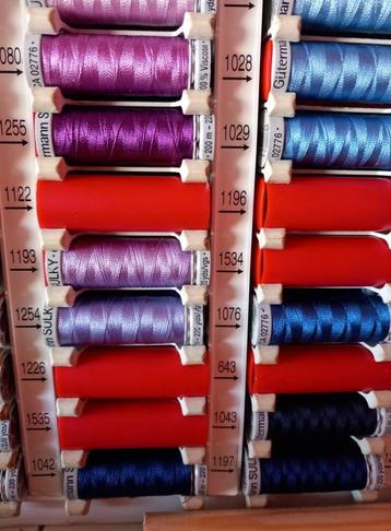 borduur garen (gutermann sulky) € 2,00 per klos beschikbaar voor biedingen