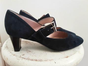 MAURO TECI schoenen pumps maat 36.5 donkerblauw  beschikbaar voor biedingen