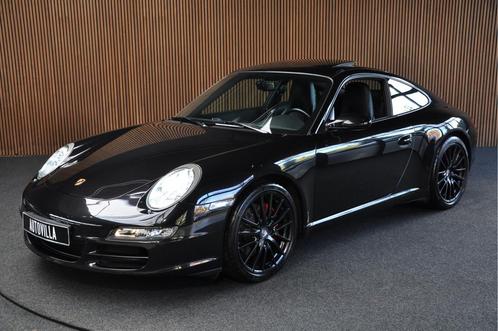 Porsche 911 3.8 Carrera S Aut Navi Leer Open dak Bose Memory, Auto's, Porsche, Bedrijf, Te koop, ABS, Airbags, Airconditioning