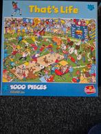 9 Puzzels 27 euro "that's life" 1000 stukjes, Ophalen, 500 t/m 1500 stukjes, Zo goed als nieuw, Legpuzzel