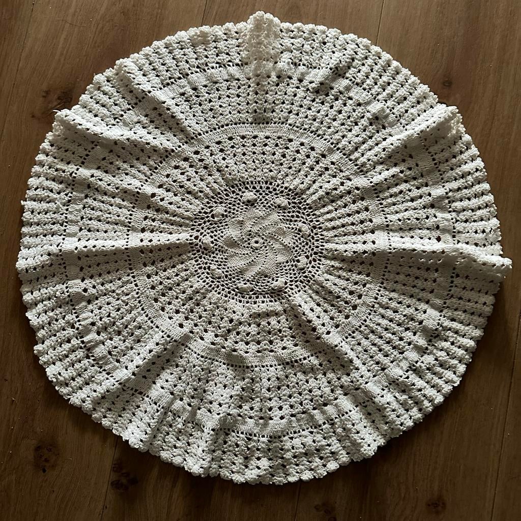Gehaakt tafelkleed - 54 cm doorsnee, Ophalen