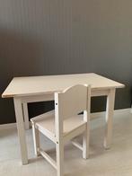 Peuter tafel/ kinder tafel met stoeltje, Kinderen en Baby's, Kinderkamer | Tafels en Stoelen, Ophalen, Gebruikt, Tafel(s) en Stoel(en)