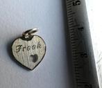 Hanger zilver Freek hartje 925, Gebruikt, Ophalen of Verzenden, Hart, Zilver