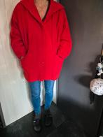 Vintage rode winter jas, Ophalen, Maat 36 (S), Rood, Onbekend