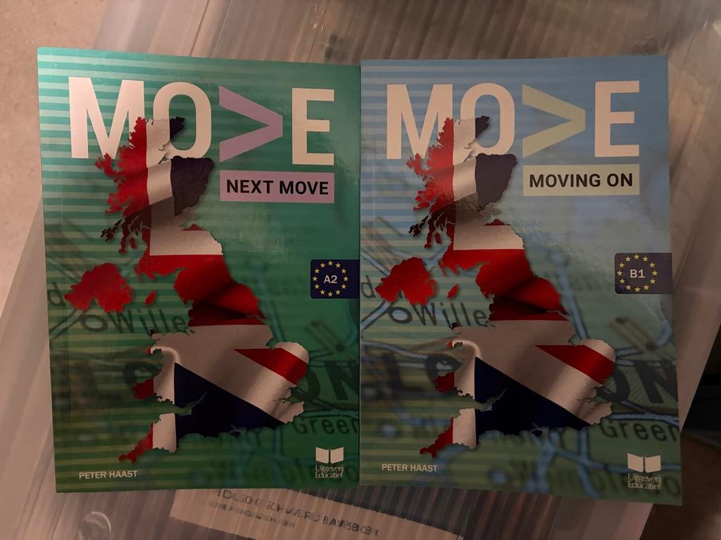 Move Engelse leerboeken, Ophalen of Verzenden, Beta, Zo goed als nieuw, MBO