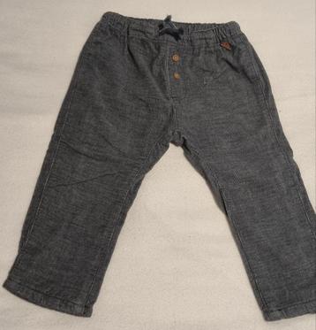 Broek grijs baby kleding maat 86 broekje broeken beschikbaar voor biedingen