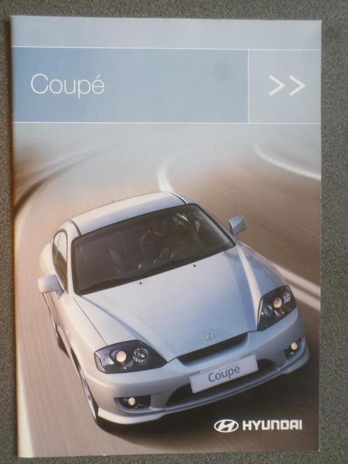 Hyundai Coupe & Tuscani 2004 Brochure, Boeken, Auto's | Folders en Tijdschriften, Zo goed als nieuw, Overige merken, Verzenden