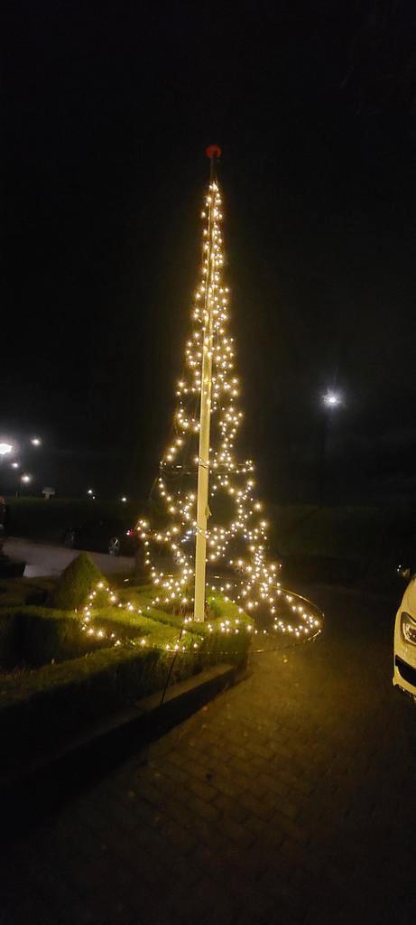 Fairybell vlaggenmast kerstboom 6 meter hoog, Diversen, Kerst, Ophalen of Verzenden