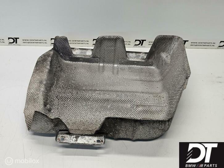 Hitteschild eindemper links BMW E39 M5 51482496327, Auto-onderdelen, Uitlaatsystemen, BMW, Gebruikt, Ophalen of Verzenden