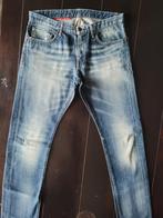 ZGAN CLASSIC REIGN ITALIA PRINCE DESTROY JEANS SIZE 31/34!!!, Ophalen of Verzenden, Zo goed als nieuw, Blauw, W32 (confectie 46) of kleiner