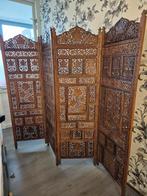 Kamerscherm handgesneden van djatihout, Ophalen