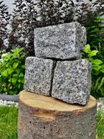 Grey Granite Cobblestones Rough-Split 15/17 cm, Ophalen, Klinkers, Nieuw, Natuursteen