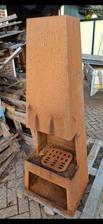 Buiten openhaard cottenstaal 150cm, Ophalen, Gebruikt