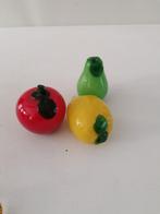 3 stuks MURANO glazen stuks fruit izgst, Antiek en Kunst, Antiek | Glas en Kristal, Ophalen