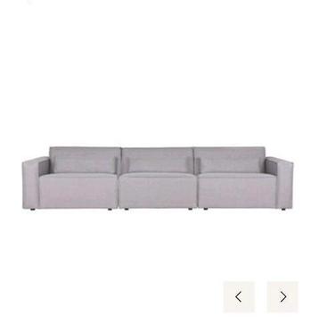 Modulaire bank karwei woood elementen bank lounge grijs  beschikbaar voor biedingen