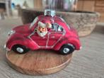 #kerst kerstbal kerstman in auto, Ophalen of Verzenden