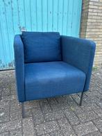 Ikea EKERÖ Fauteuil, Skiftebo donkerblauw, Huis en Inrichting, Fauteuils, Ophalen, Gebruikt, Minder dan 75 cm, Stof