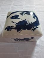 Vintage Japans Porseleinen Doosje met Drakenmotief, Antiek en Kunst, Ophalen of Verzenden