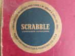 Vintage Scrabble 1954 bordspel retro compleet 70 jaar oud, Antiek en Kunst, Curiosa en Brocante, Ophalen of Verzenden