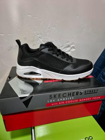 Skechers Uno Sneakers/Schoenen 'Zwart' - Maat 45 beschikbaar voor biedingen