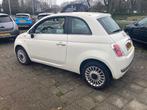 FIAT 500 1.2 Lounge Panorama Dak Apk 8-12-2026, Euro 5, Stof, Gebruikt, 1242 cc