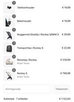 NIEUWE Easywalker Rocky S taupe t.w.v. €1123, Ophalen of Verzenden, Nieuw, Overige merken