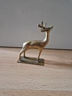Hert ree beeld messing brass beeldje korea vintage retro, Antiek en Kunst, Antiek | Koper en Brons, Ophalen of Verzenden
